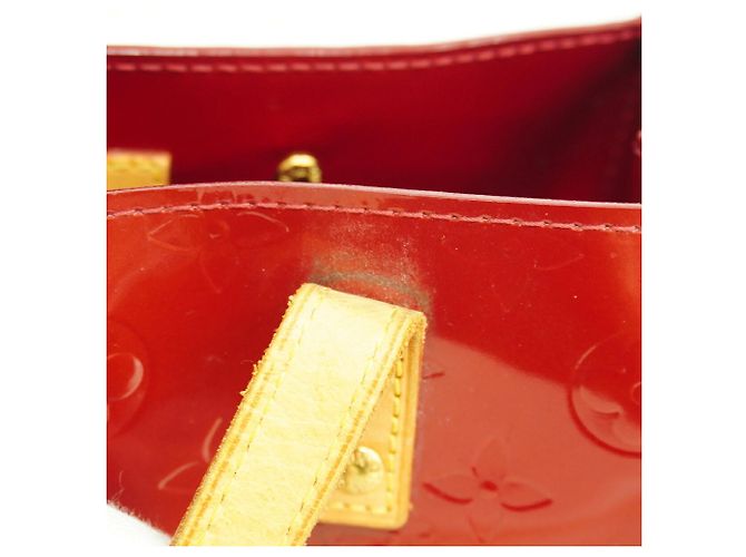 Borsa Louis Vuitton Vernis Lead PM Rosso - vista 10