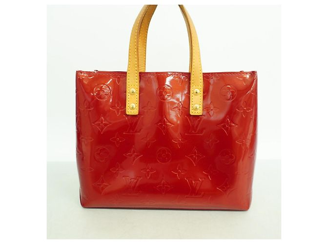 Borsa Louis Vuitton Vernis Lead PM Rosso - vista 11