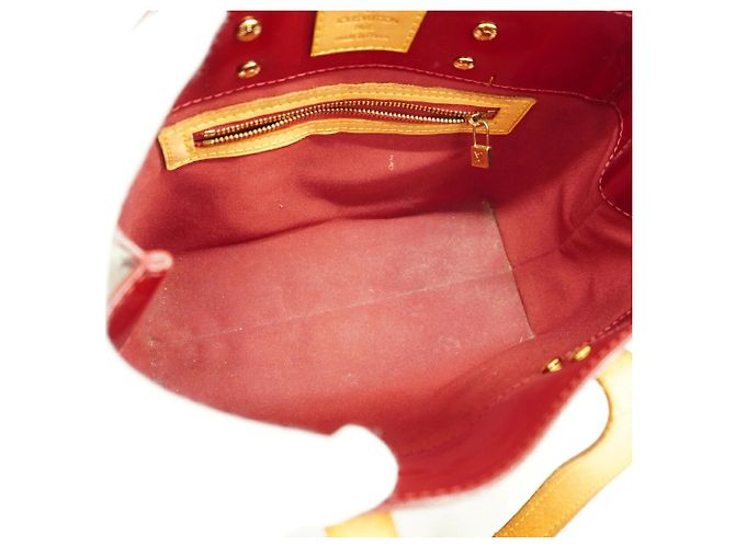 Borsa Louis Vuitton Vernis Lead PM Rosso - vista 4