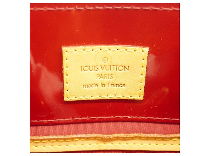 Borsa Louis Vuitton Vernis Lead PM Rosso - vista 5