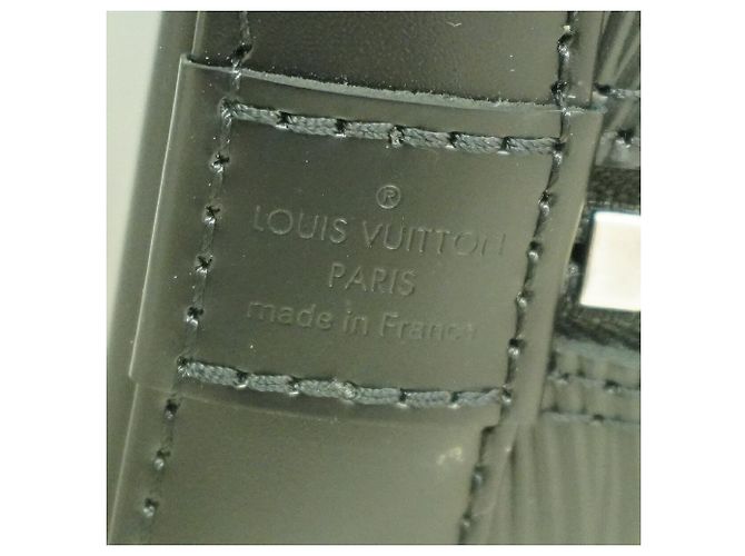 Borsa Louis Vuitton Alma BB Epi Leather Nero - vista 5