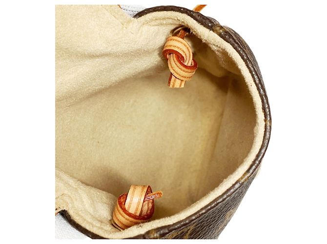Pochette Cancun di Louis Vuitton in Monogram Canvas Marrone Monogramma - vista 7