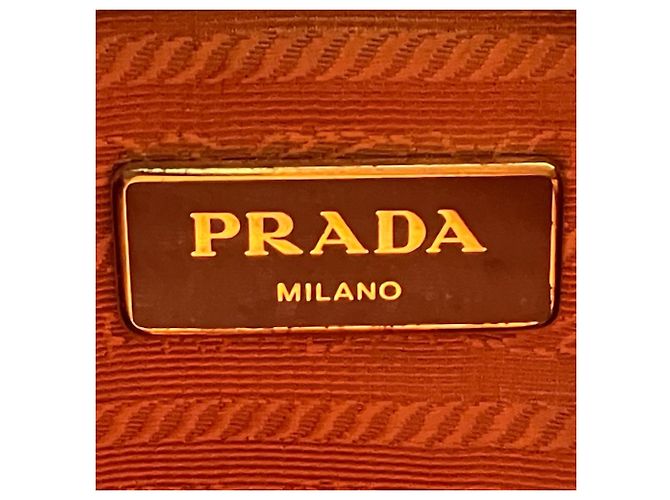 Prada Promenade Handtasche Orange - Ansicht 4
