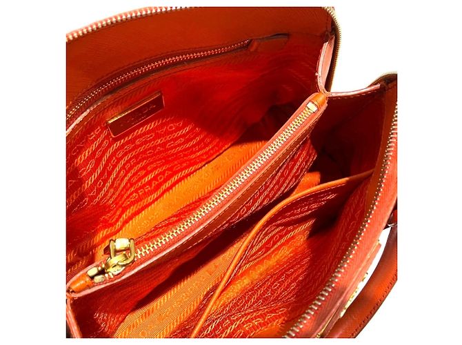 Prada Promenade Handtasche Orange - Ansicht 6