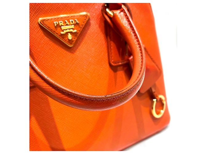 Prada Promenade Handtasche Orange - Ansicht 9