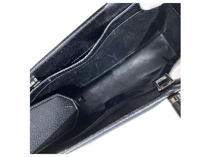 Borsa a 2 modi Gucci Bamboo Nero - vista 5