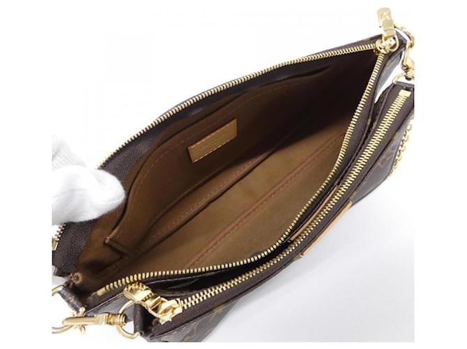 Louis Vuitton Monogram Multi Pochette Accessoires Marrone Cachi - vista 6