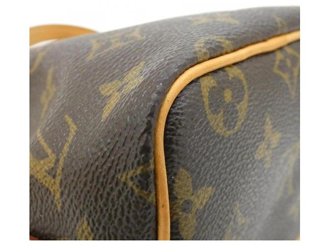 Noe Borsa a tracolla Louis Vuitton Monogram Nano Noé Marrone - vista 3