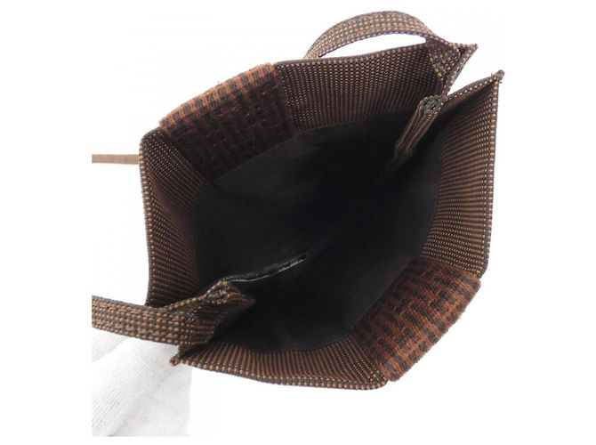 Hermès Hermes Herline Pochette 100967M Borsa a Spalla Marrone - vista 5