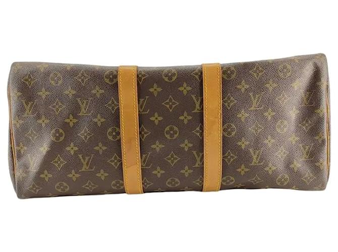 Louis Vuitton Keepall Monogram Canvas 45 Marrone - vista 3