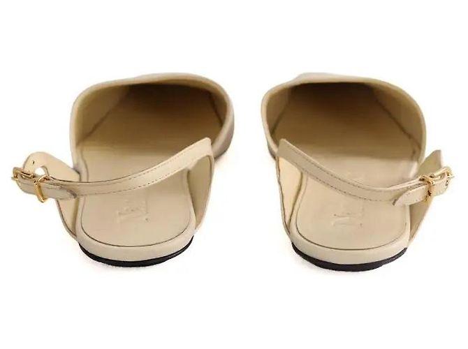 Nanushka Ballerine beige - vista 2