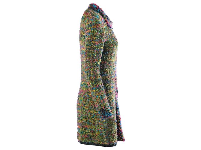 Chanel Runway Fantasy Rainbow Wolljacke Mehrfarben - Ansicht 3