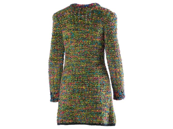 Chanel Runway Fantasy Rainbow Wolljacke Mehrfarben - Ansicht 4