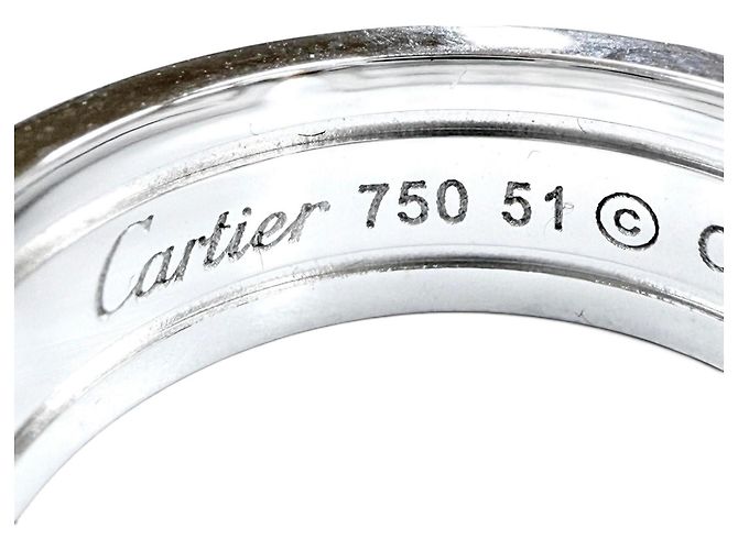 Cartier Ring aus Weißgold - Größe 51 Golden - Ansicht 6