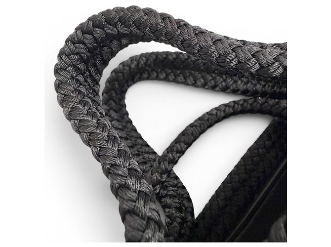 Borsa Cesto 2-Way Balenciaga Ibiza Small Strap Logo Nero - vista 9