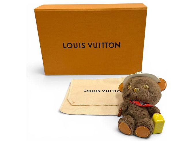 Portachiavi Louis Vuitton Orso Rosso - vista 2
