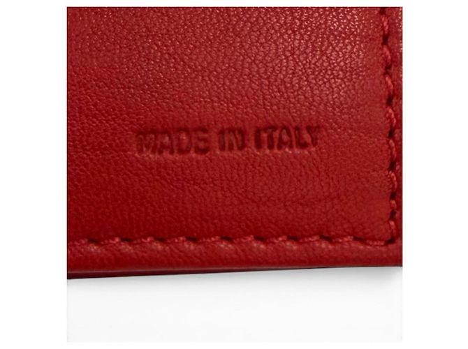 Fendi rote Leder-Kettenbrieftasche - Ansicht 12