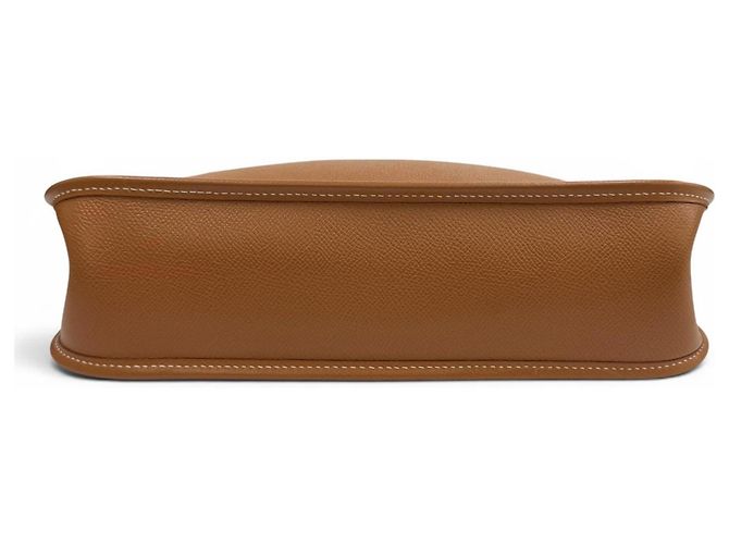 Hermès Borsa a tracolla HERMES Vespa PM Gold in pelle Courchevel D'oro - vista 6