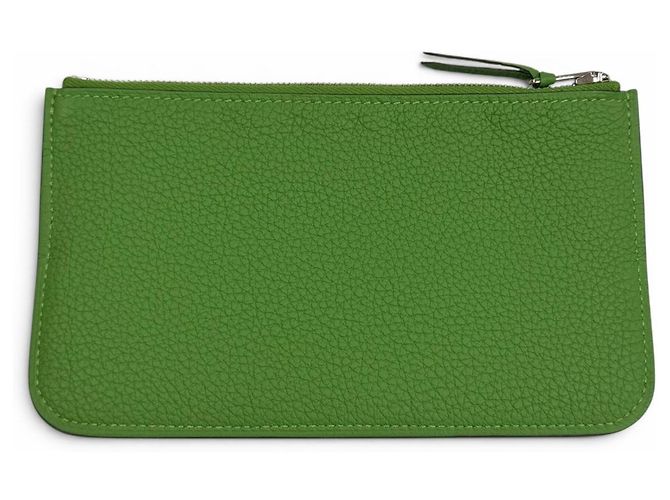 Hermès HERMES Dogon GM Duo Bamboo Togo Leather Long Wallet - vista 10