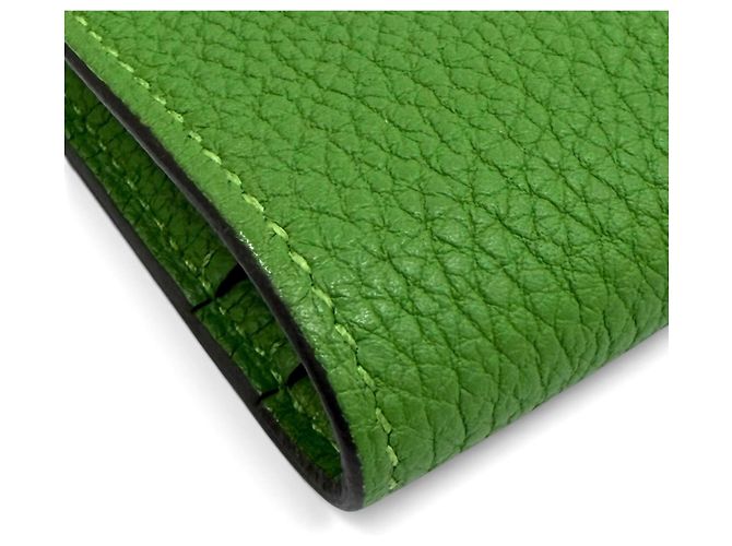 Hermès HERMES Dogon GM Duo Bamboo Togo Leather Long Wallet - vista 8