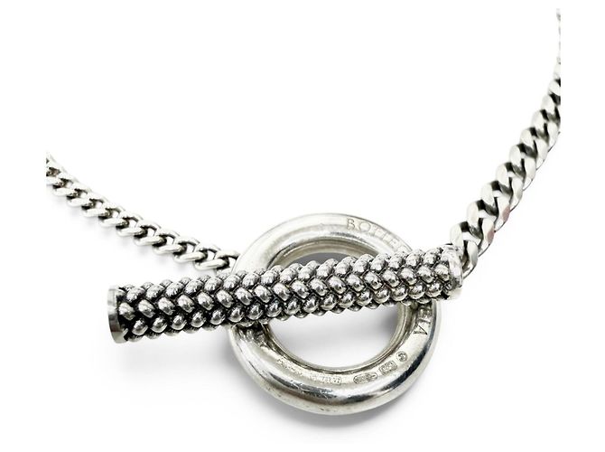 Bracciale con ciondoli argento Bottega Veneta - vista 5