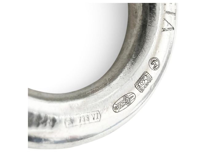 Bracciale con ciondoli argento Bottega Veneta - vista 7