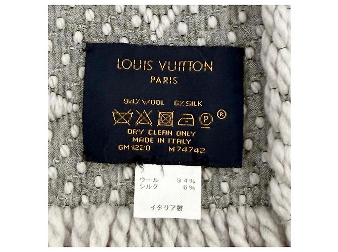 Stola in lana e seta Louis Vuitton - vista 6