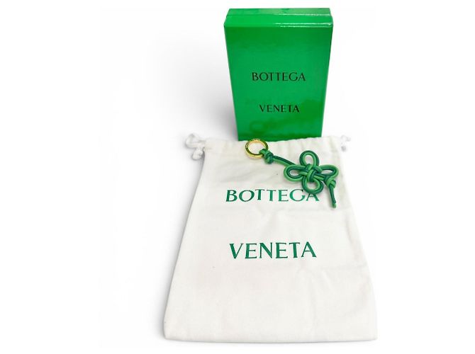 Portachiavi e charm per borsa Quadrifoglio in pelle Bottega Veneta - vista 2