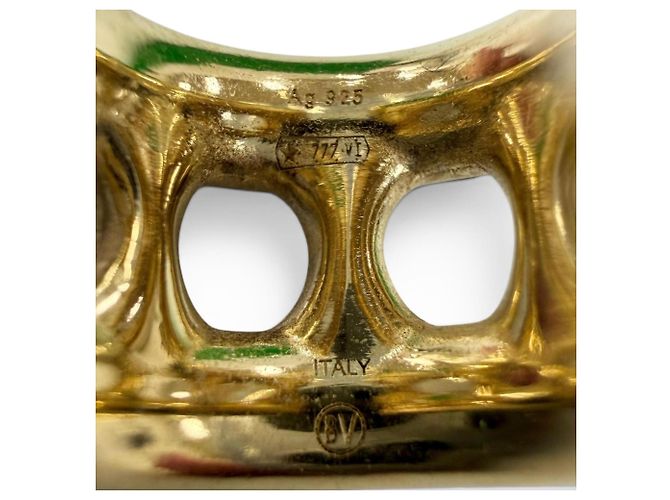Orecchini Earcuff Bottega Veneta Oro D'oro - vista 6