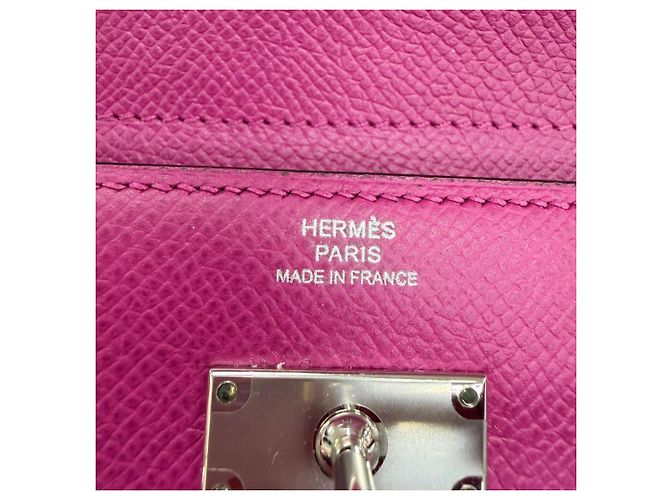 Hermès Hermes Kelly Wallet Medium in Rose Purple Lila - Ansicht 11