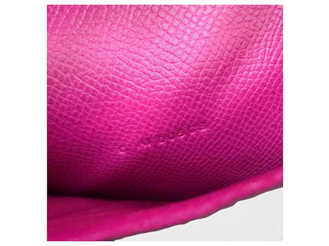 Hermès Hermes Kelly Wallet Medium in Rose Purple Lila - Ansicht 12