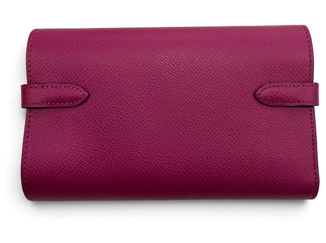 Hermès Hermes Kelly Wallet Medium in Rose Purple Lila - Ansicht 3