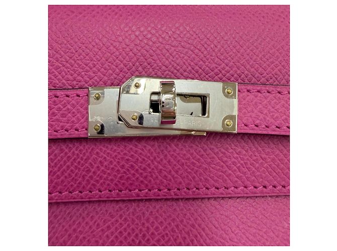 Hermès Hermes Kelly Wallet Medium in Rose Purple Lila - Ansicht 9
