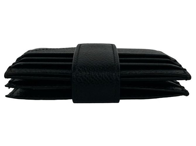 Prada Black Leather Card Case - view 4