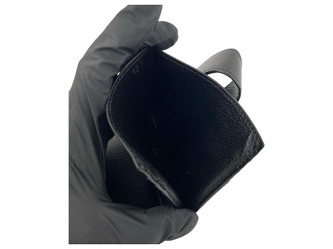 Prada Black Leather Card Case - view 8