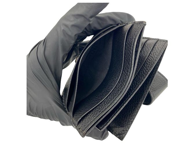 Prada Black Leather Card Case - view 9