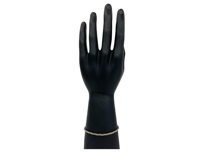 Tiffany & Co Bracciale Tiffany Vintage Twist Rope Argento D'oro - vista 2