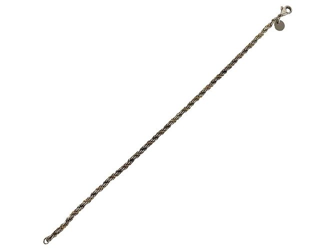 Tiffany & Co Bracciale Tiffany Vintage Twist Rope Argento D'oro - vista 5