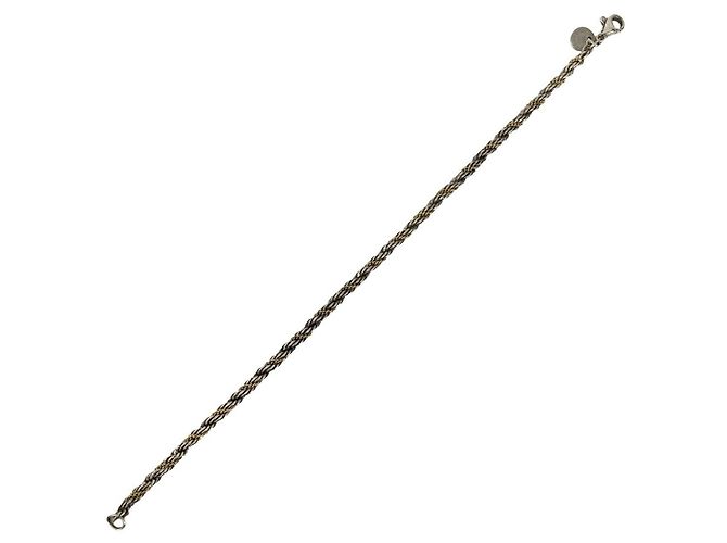 Tiffany & Co Bracciale Tiffany Vintage Twist Rope Argento D'oro - vista 6