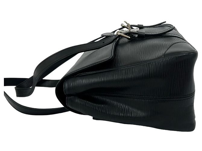Borsa Tote Louis Vuitton Segur MM in pelle Epi Nero - vista 5