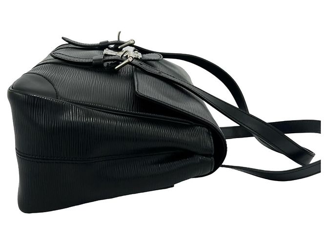 Borsa Tote Louis Vuitton Segur MM in pelle Epi Nero - vista 6