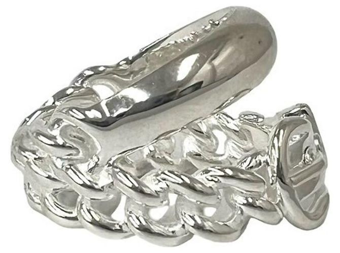 Hermès HERMES Boucles Sellier Inflexible Ring Silber - Ansicht 5
