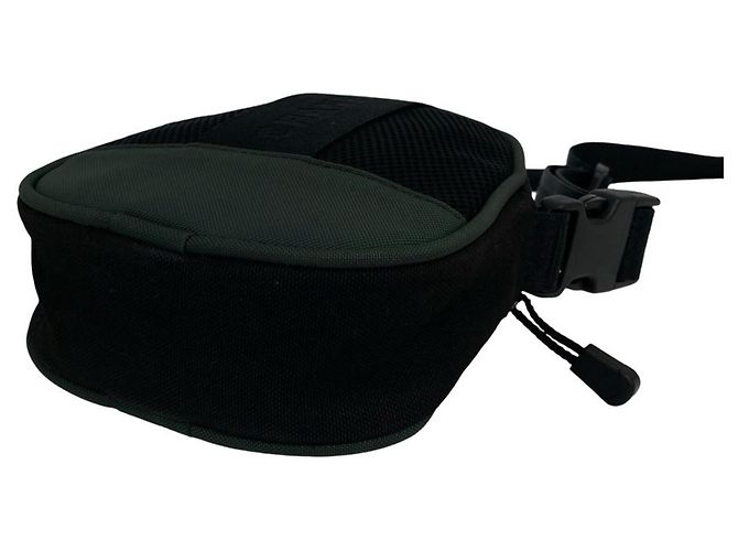Borsa a tracolla Chanel Coco Mark Logo in tela e mesh Nero Verde - vista 8