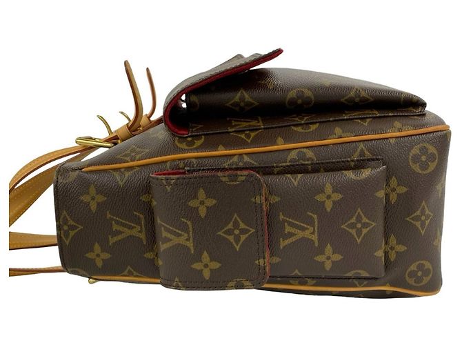 Louis Vuitton Multipli-Cité Monogram Leder Tote Bag Braun - Ansicht 5