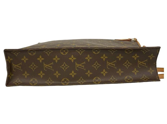 Louis Vuitton Sac Plat Monogram Tote Bag Marrone - vista 6