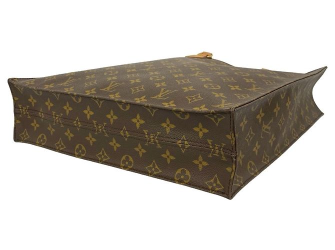 Louis Vuitton Sac Plat Monogram Tote Bag Marrone - vista 8