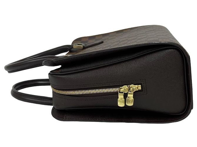 Louis Vuitton Vintage Triana Damier Lederhandtasche Braun - Ansicht 5