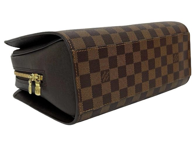 Louis Vuitton Vintage Triana Damier Lederhandtasche Braun - Ansicht 7