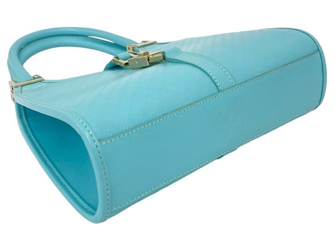 Gucci Jackie Lederhandtasche/Mini Tote Bag Blau - Ansicht 7