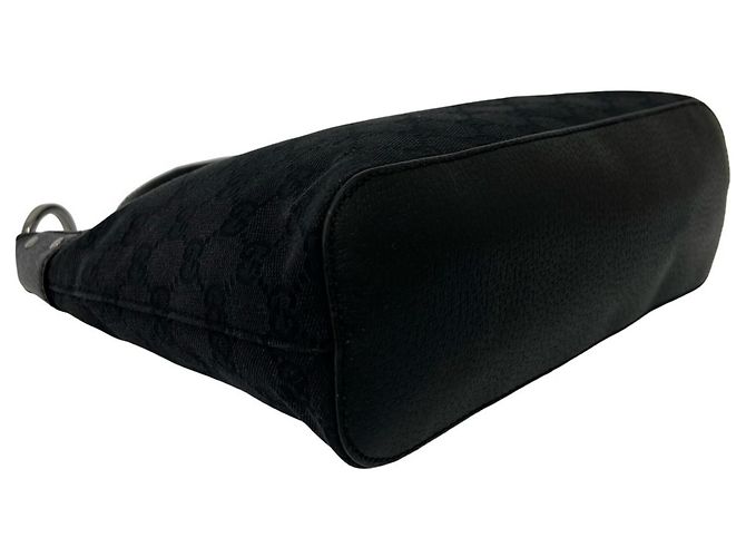 Mini borsa Gucci con motivo GG Nero - vista 7